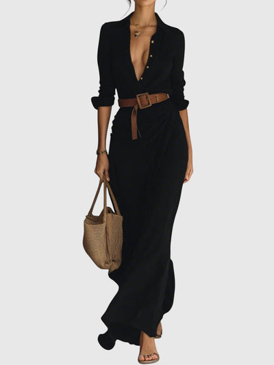 Клара – Рокля с елегантно деколте