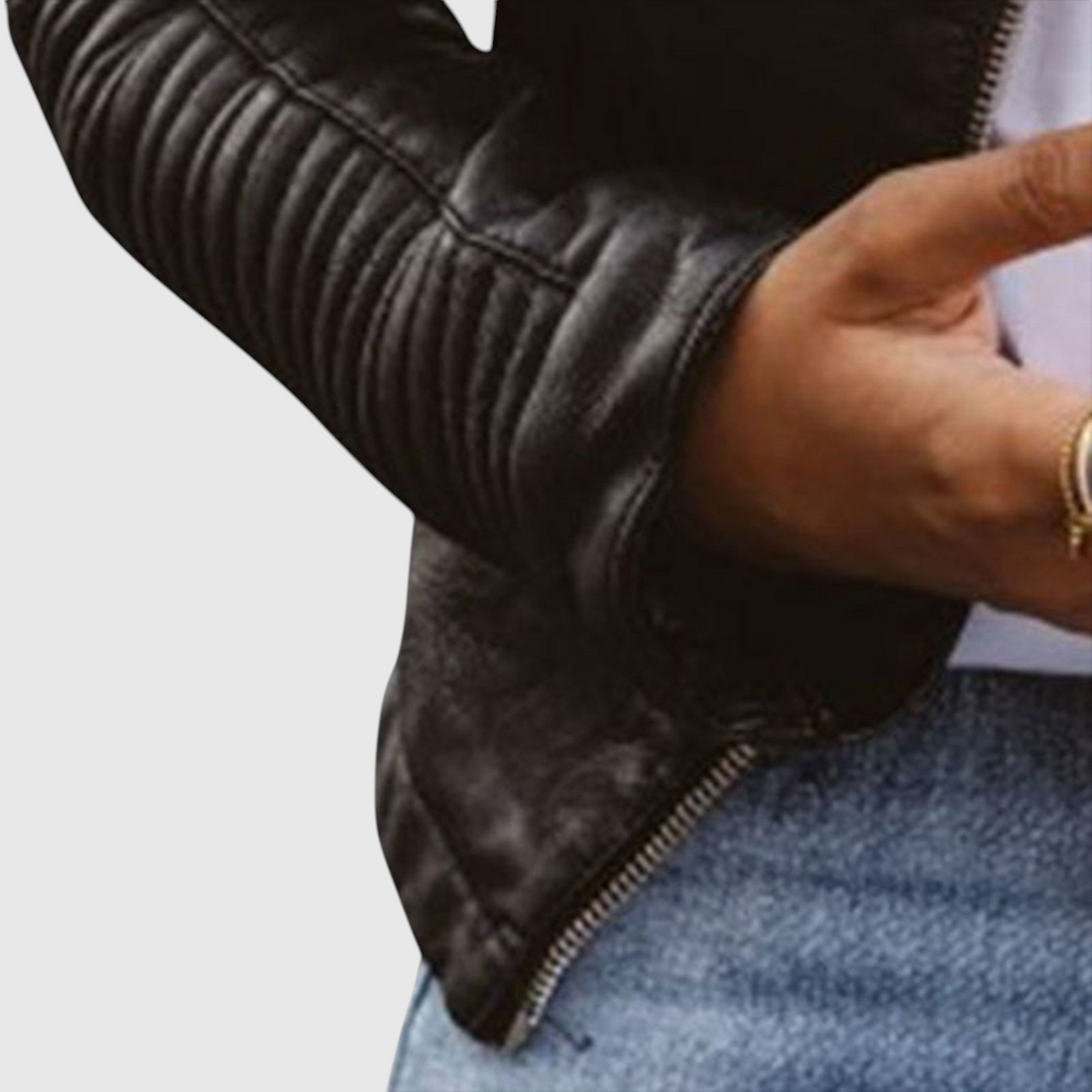 Анаис - Елегантно кожено яке