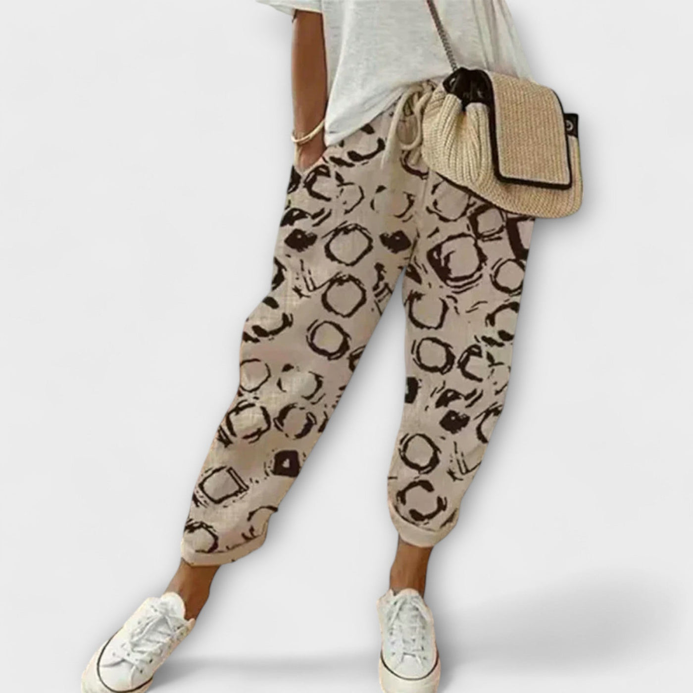 Бургас - Удобни панталони от памук и лен 