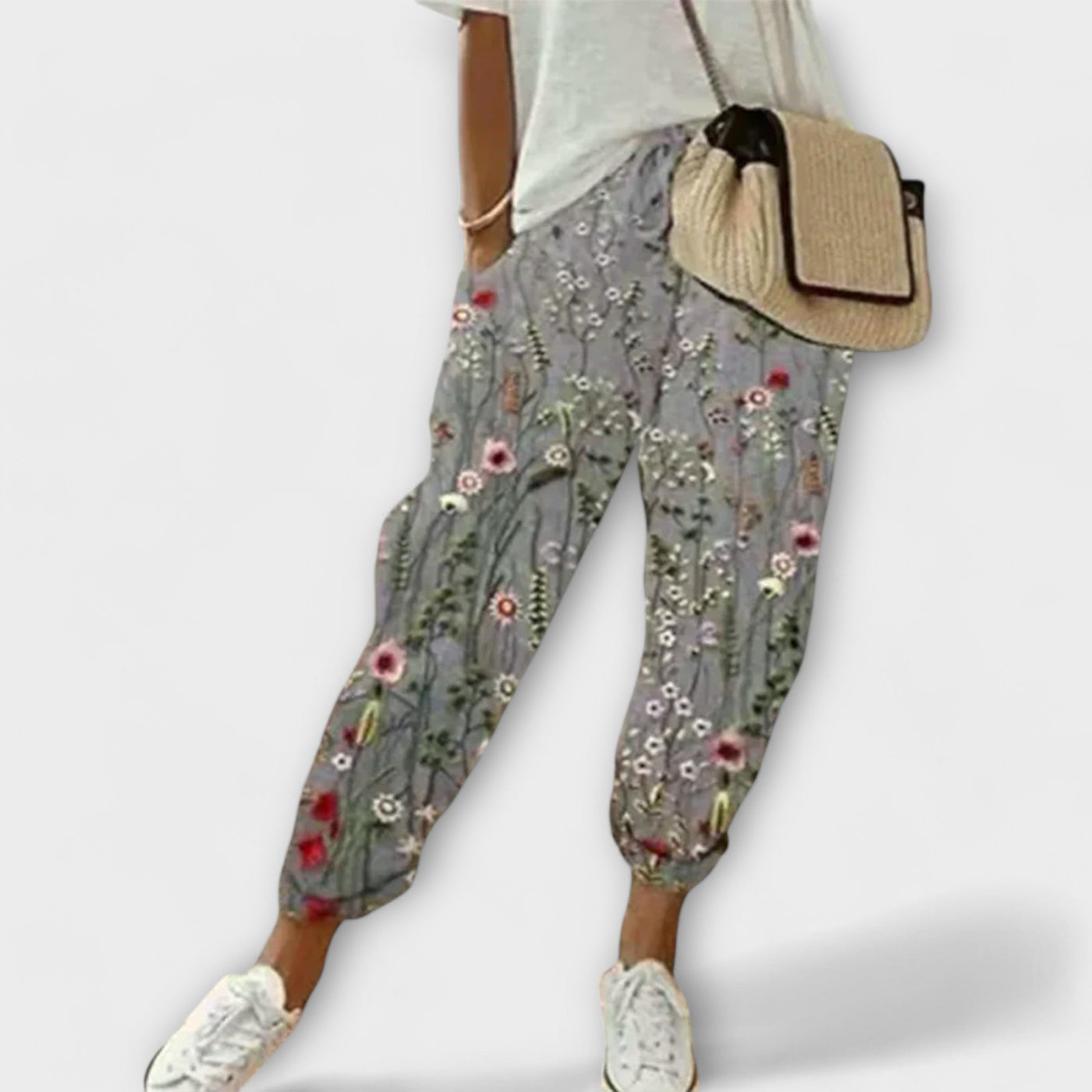 Бургас - Удобни панталони от памук и лен 