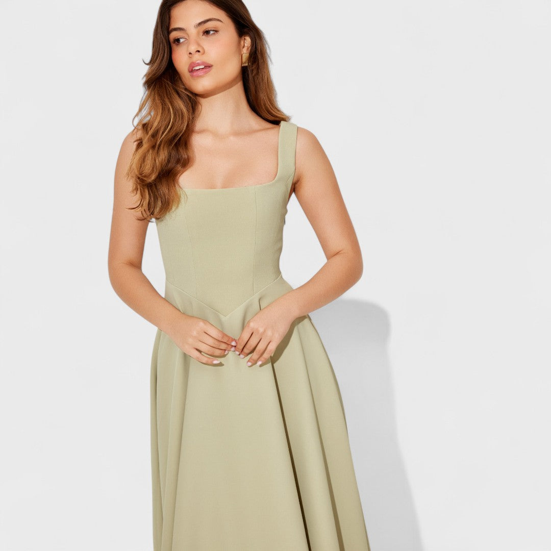 Амелия - Свободна Миди Рокля