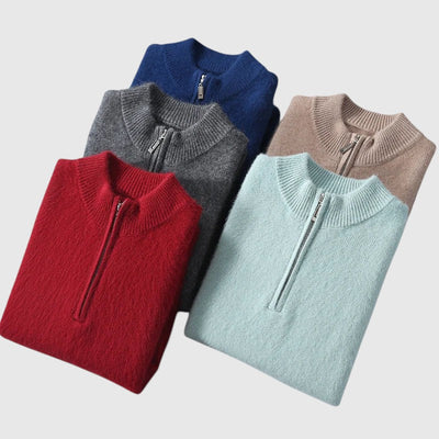 Либуше - Кардиган от кашмир Genève с цип