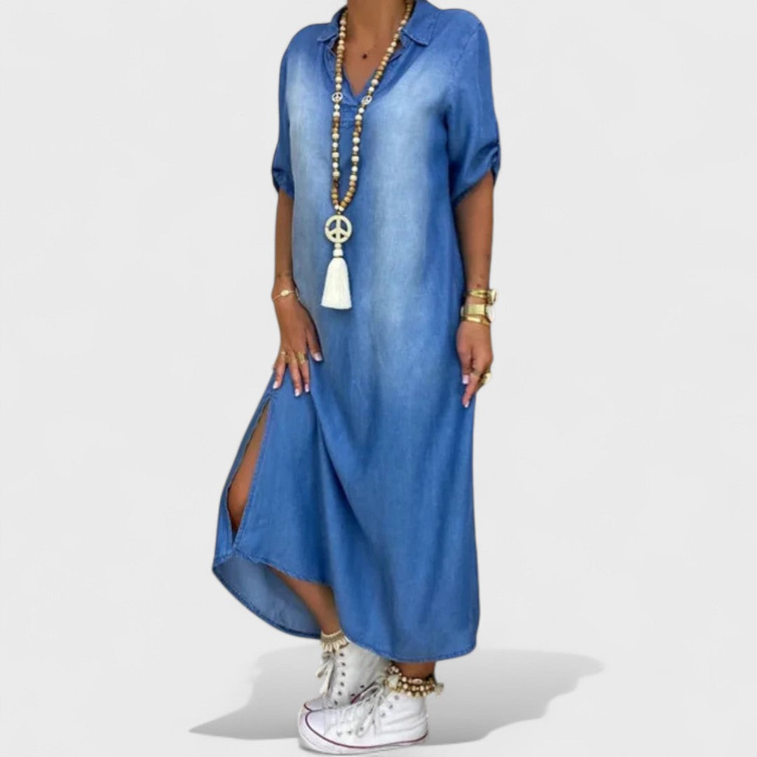 Мирка - Летни рокли в дънков стил