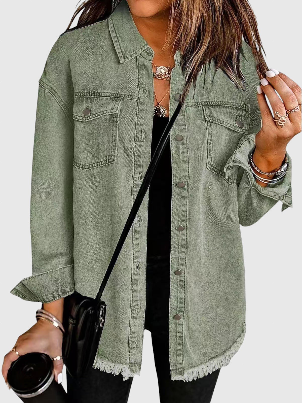 Роза – Дамско градско кожено яке