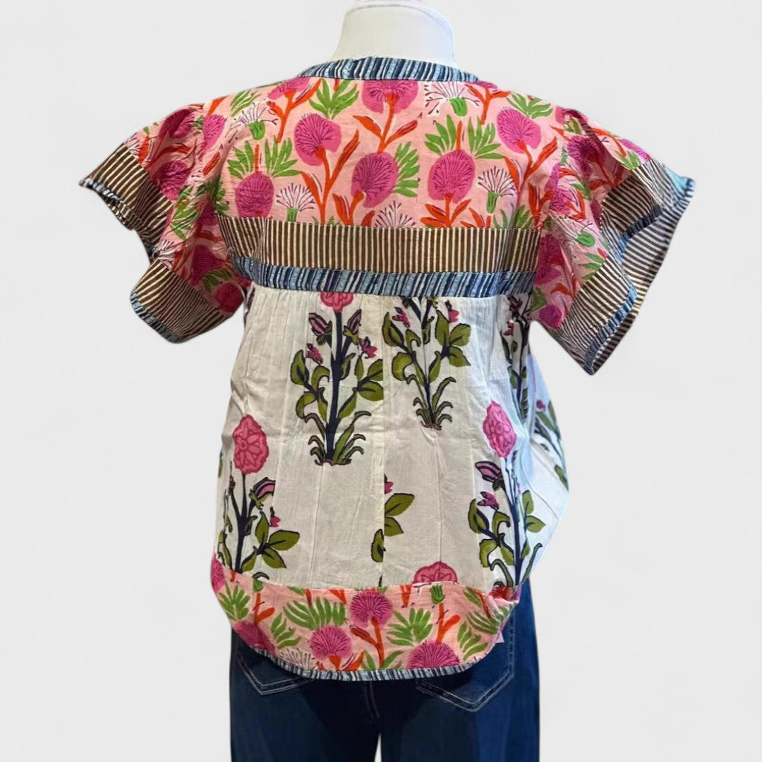 Уриела - Вишивана Бохо Блуза