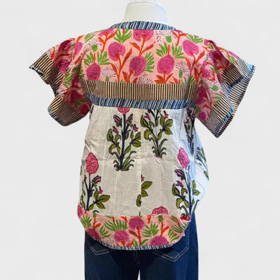 Уриела - Вишивана Бохо Блуза