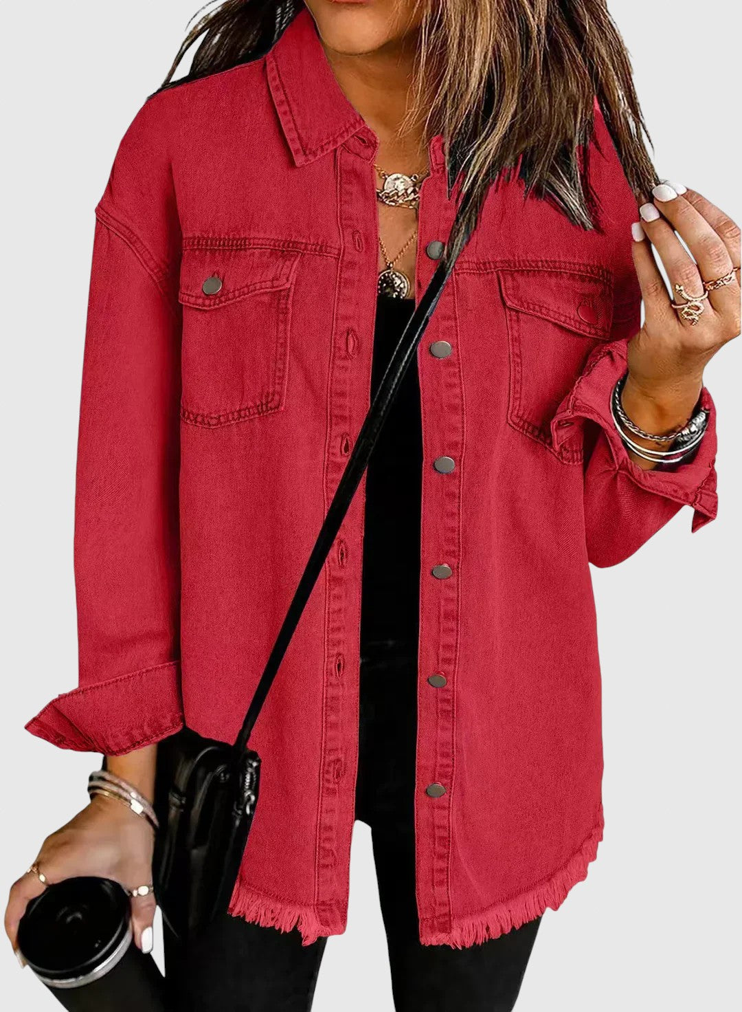 Роза – Дамско градско кожено яке