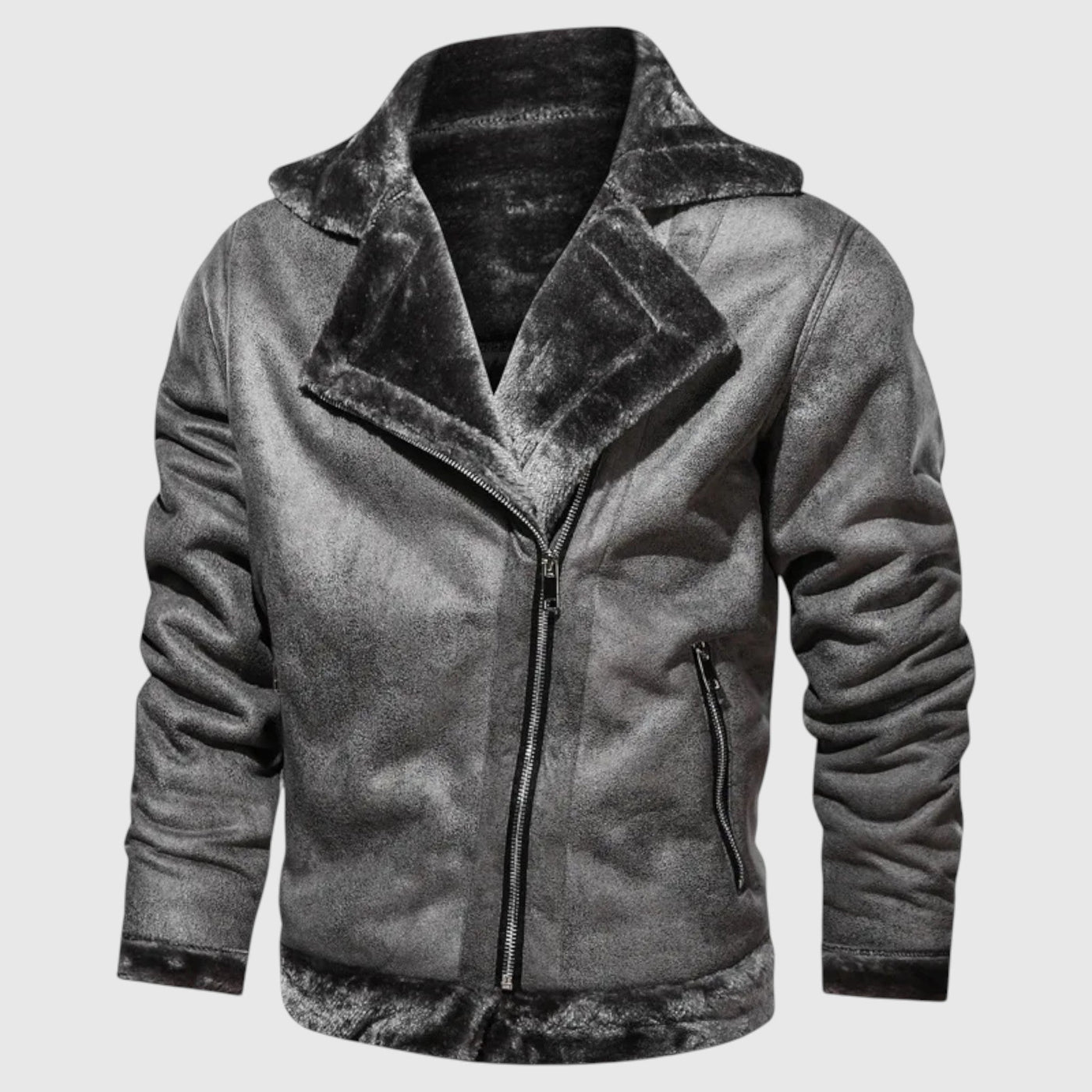 Николай- Кожено яке с пух 