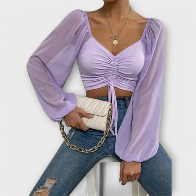 Жаклин - Универсална вечерна блуза