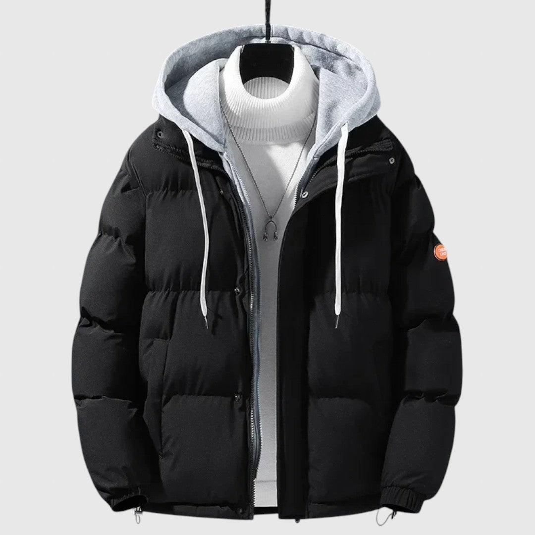 Илиян- пухено яке с качулка 