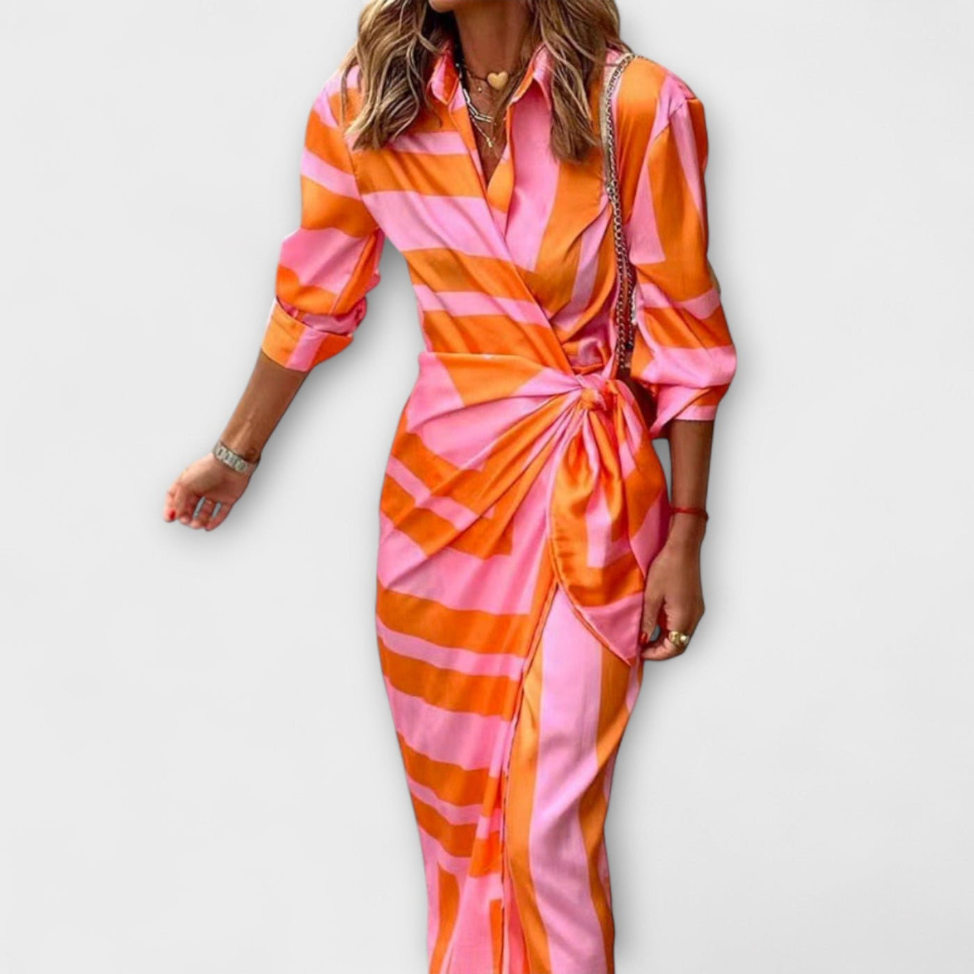 Клариса - Рейстрирани Миди Риза Платья