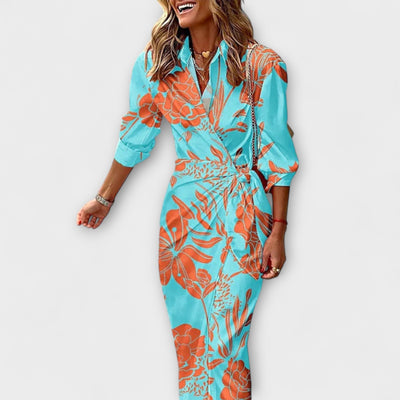 Клариса - Рейстрирани Миди Риза Платья