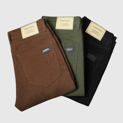 Елегантни памучни дънки