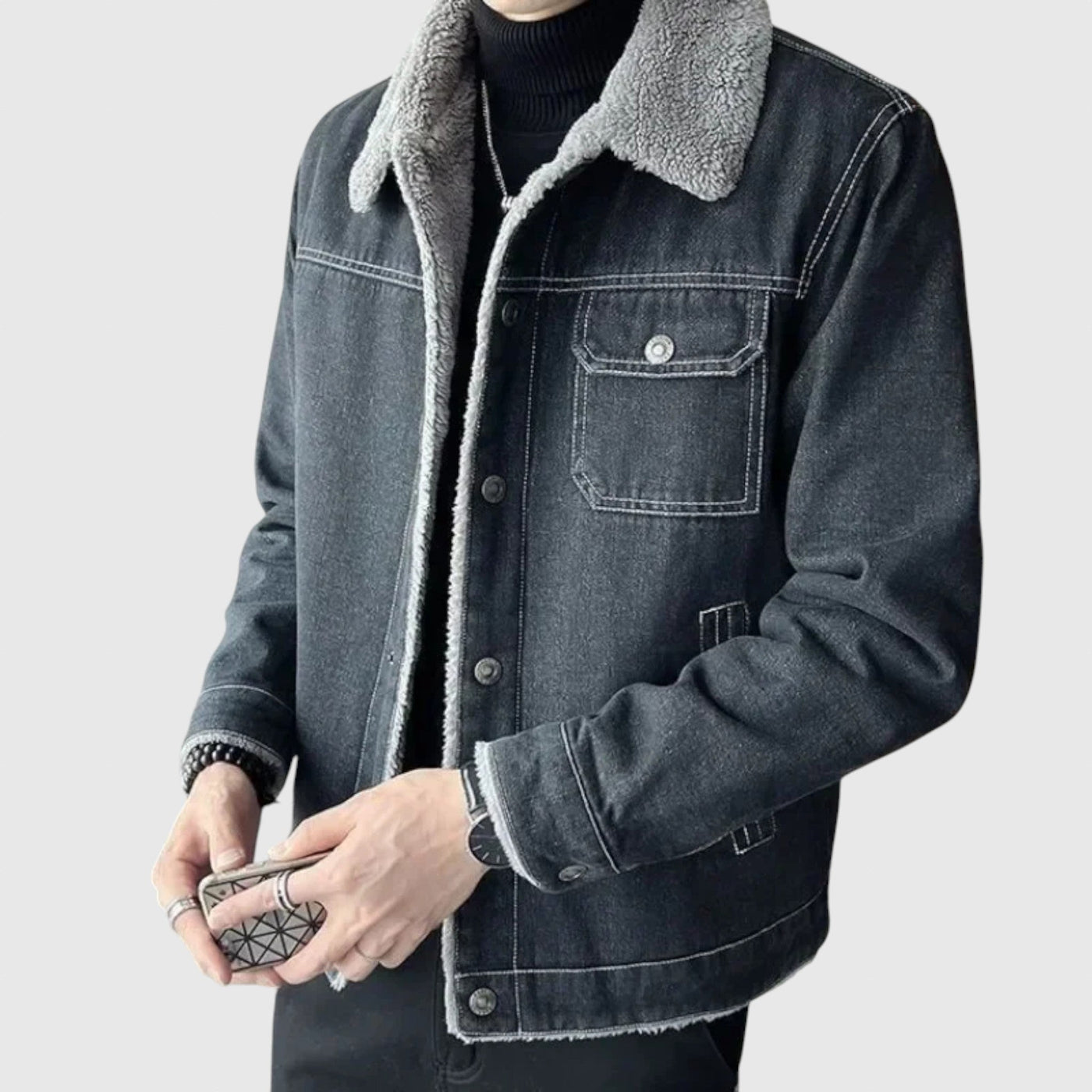 Джеймс- Мъжко дънково яке