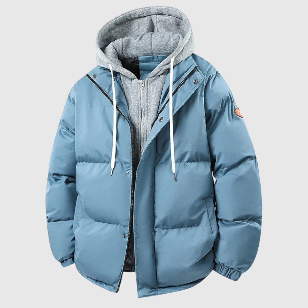 Илиян- пухено яке с качулка 