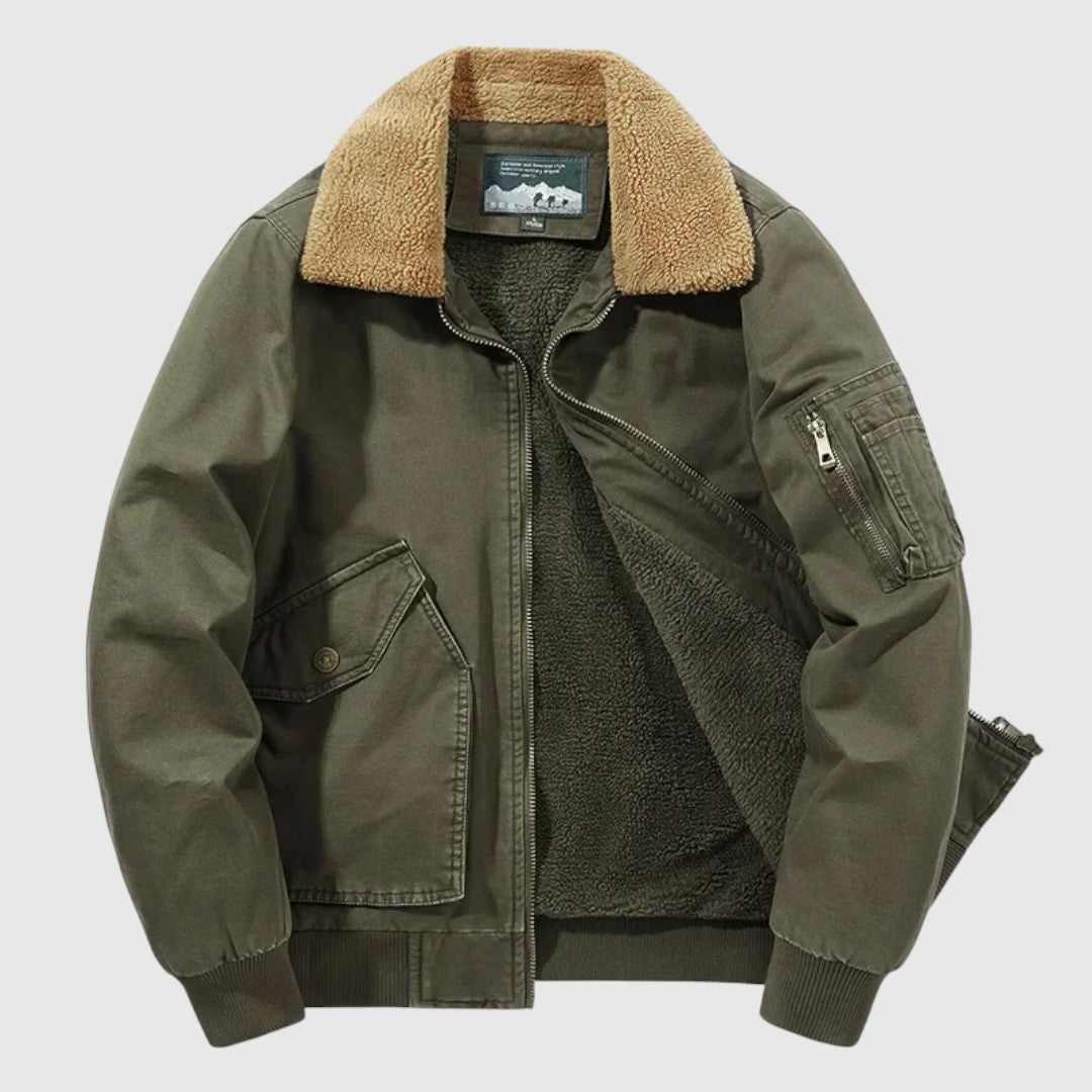 Валентин- палто с агнешка кожа