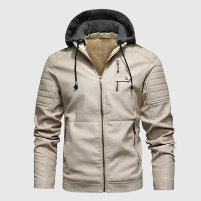 Борис-Кожено яке с качулка