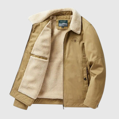 Мартин- ежедневно палто с кожа