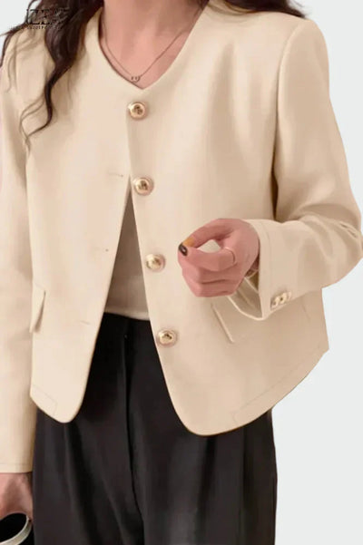 LIBUŠE - Удобен костюм в сив цвят