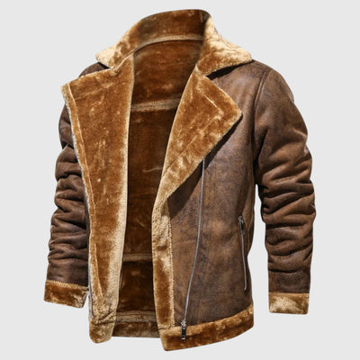 Николай- Кожено яке с пух 