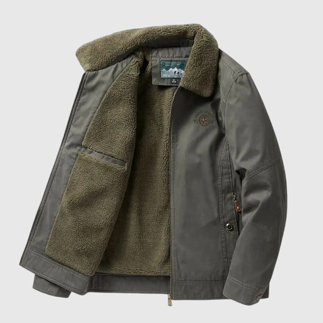 Мартин- ежедневно палто с кожа