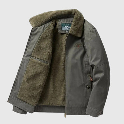 Мартин- ежедневно палто с кожа