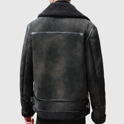 Цветан- палто от велур 