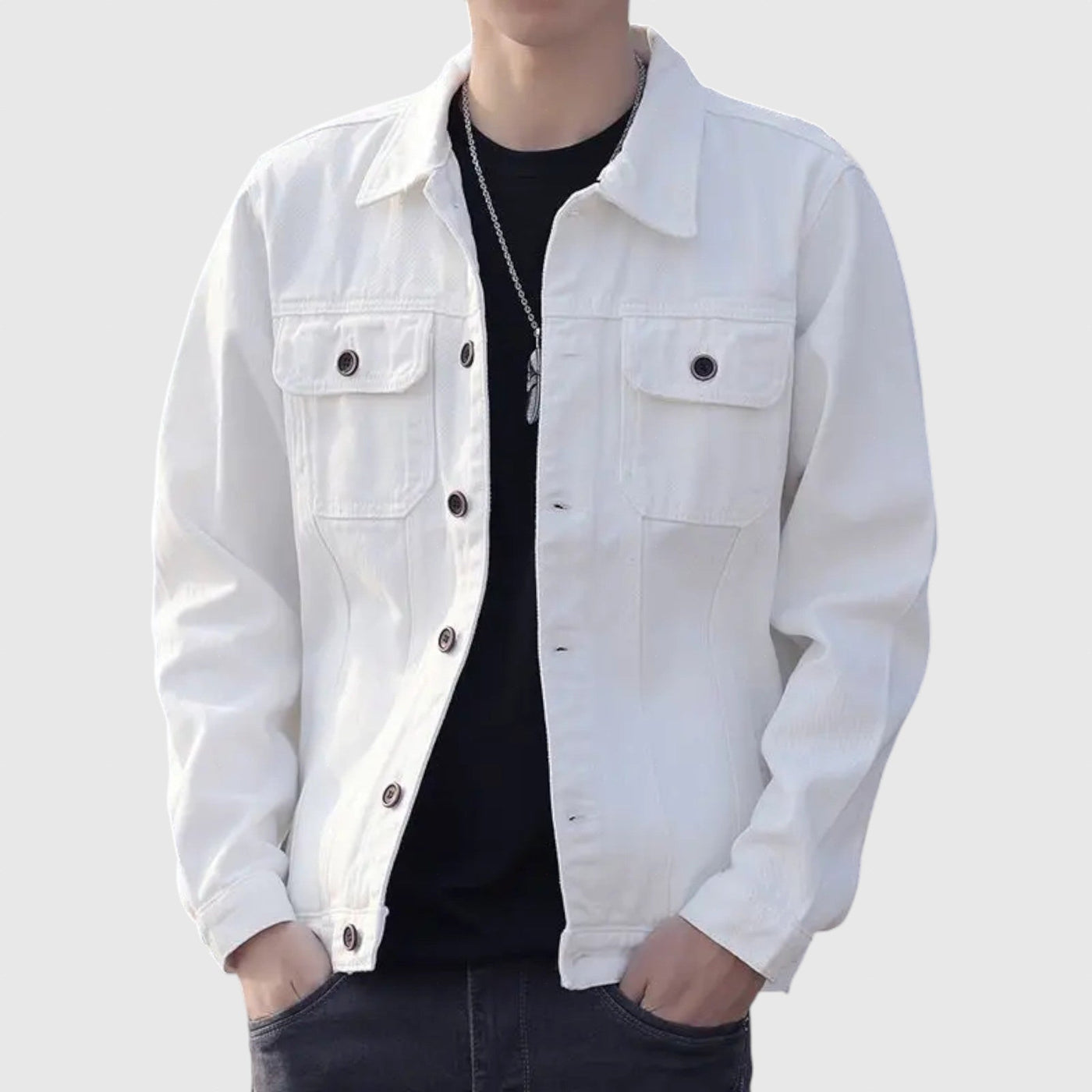 Тихомир- Мъжко дънково яке