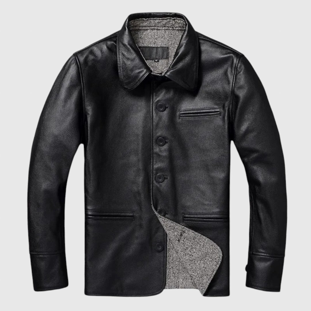 Тодор- Кожено палто