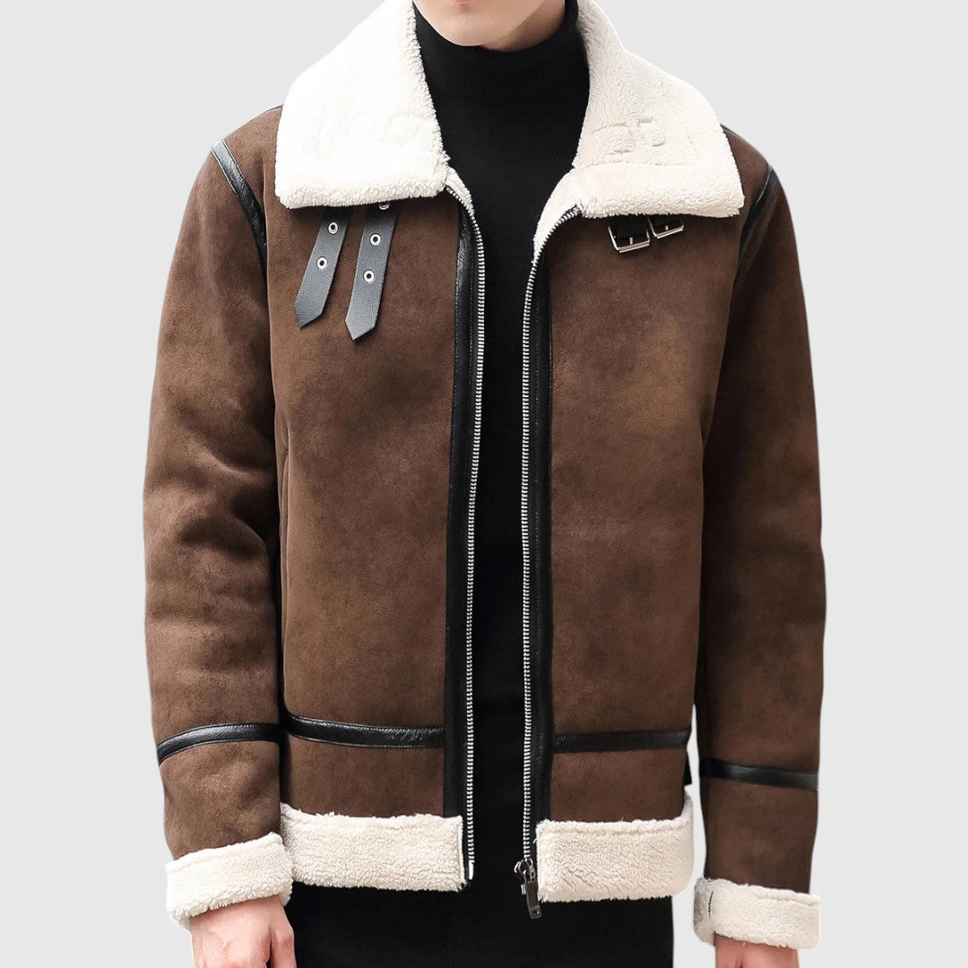 Цветан- палто от велур 