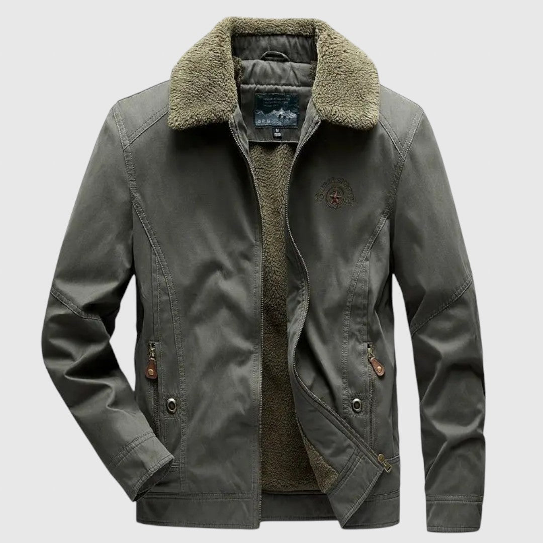 Мартин- ежедневно палто с кожа