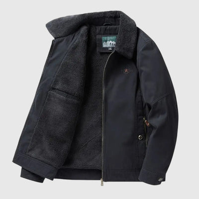 Мартин- ежедневно палто с кожа