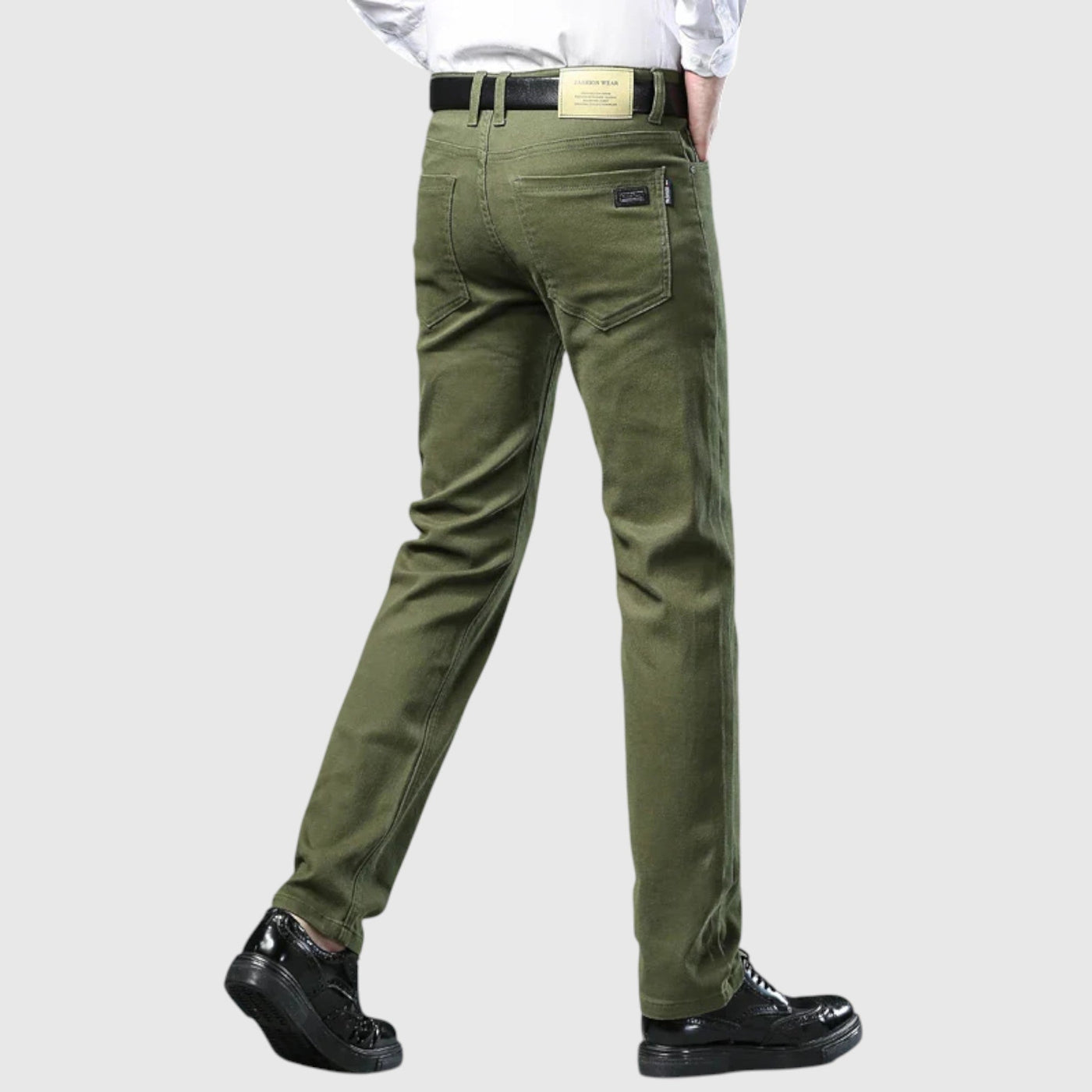 Елегантни памучни дънки