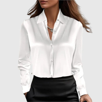 Люси – елегантна сатенена риза 