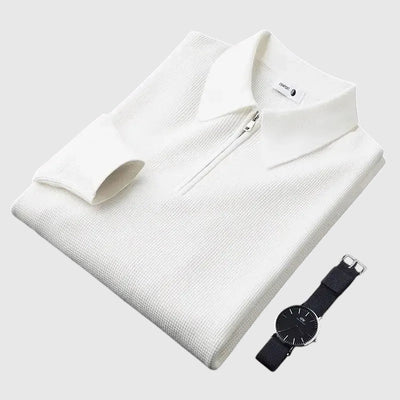 Либуше - Елегантна мъжка блуза с цип