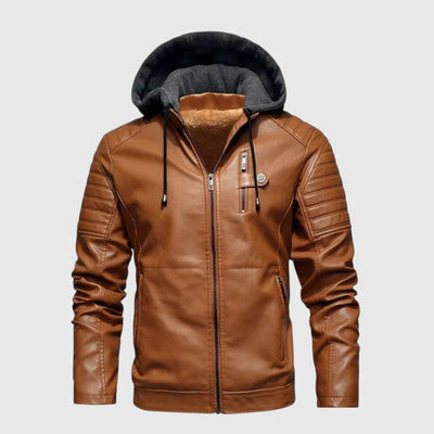 Борис-Кожено яке с качулка