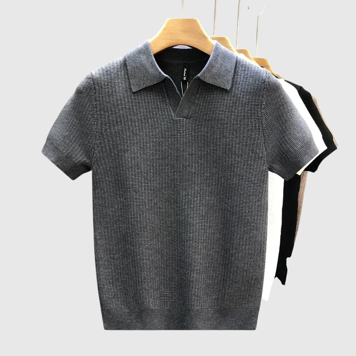 Либуше - Поло тениска от дишаща плетенина