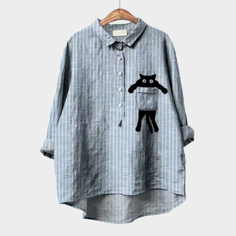 Ивон | Премиум блуза с Дантела