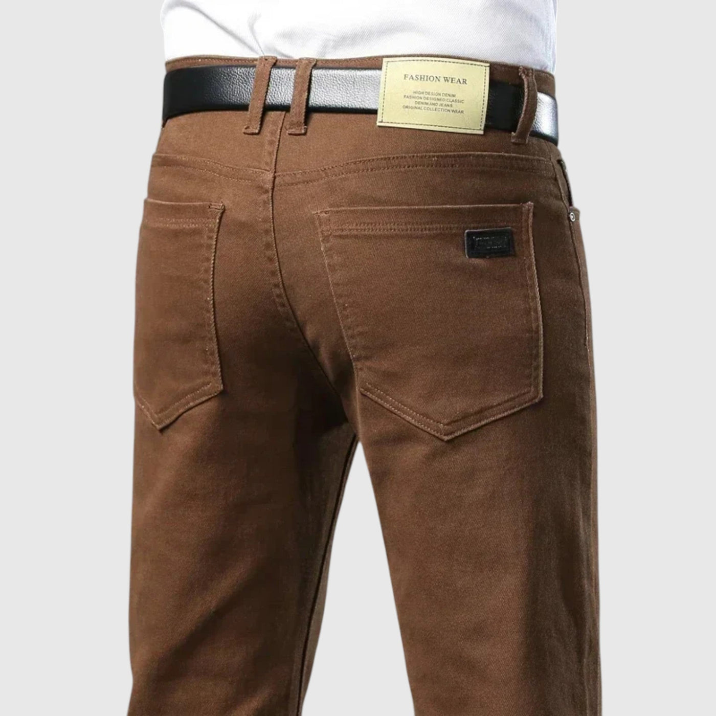 Елегантни памучни дънки