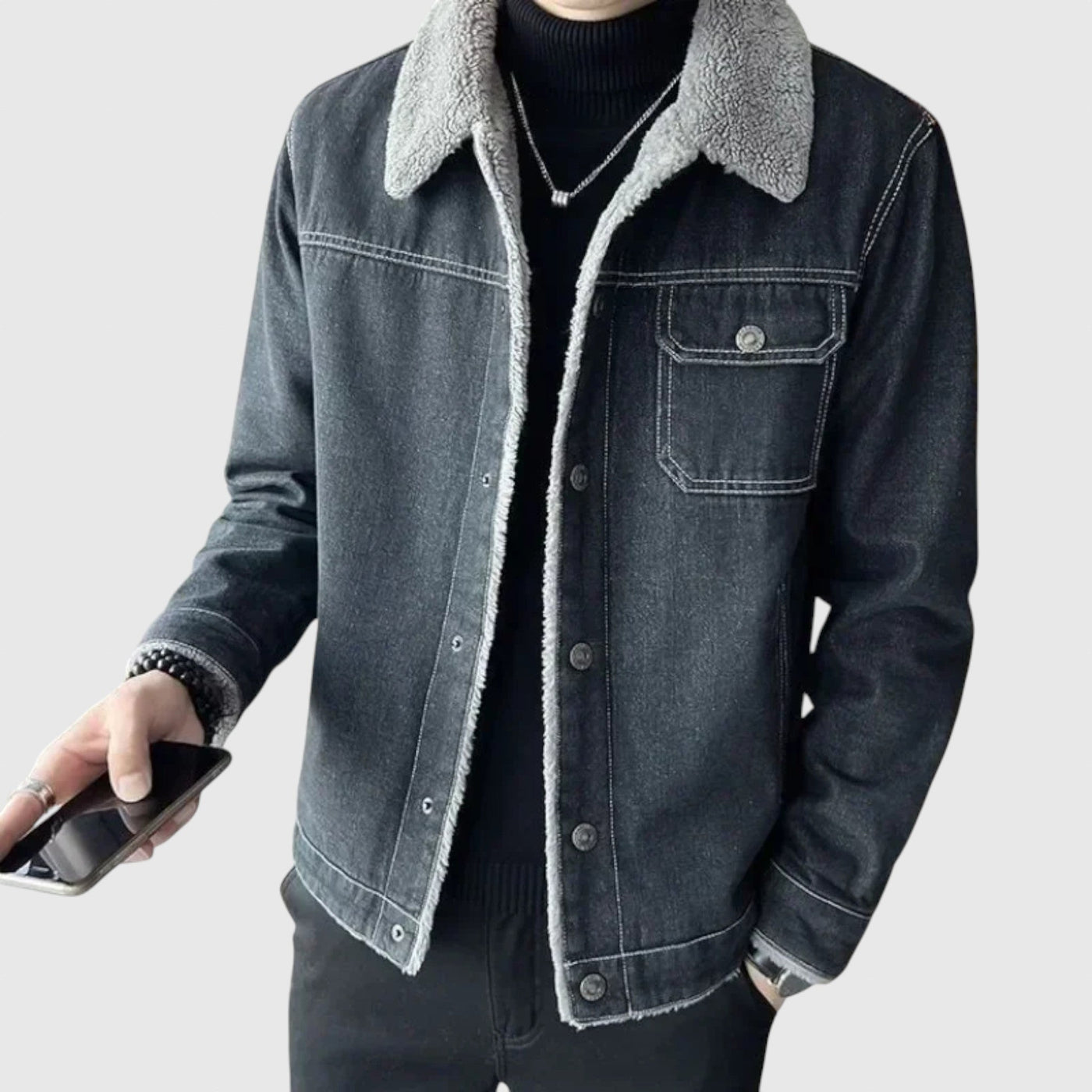 Джеймс- Мъжко дънково яке