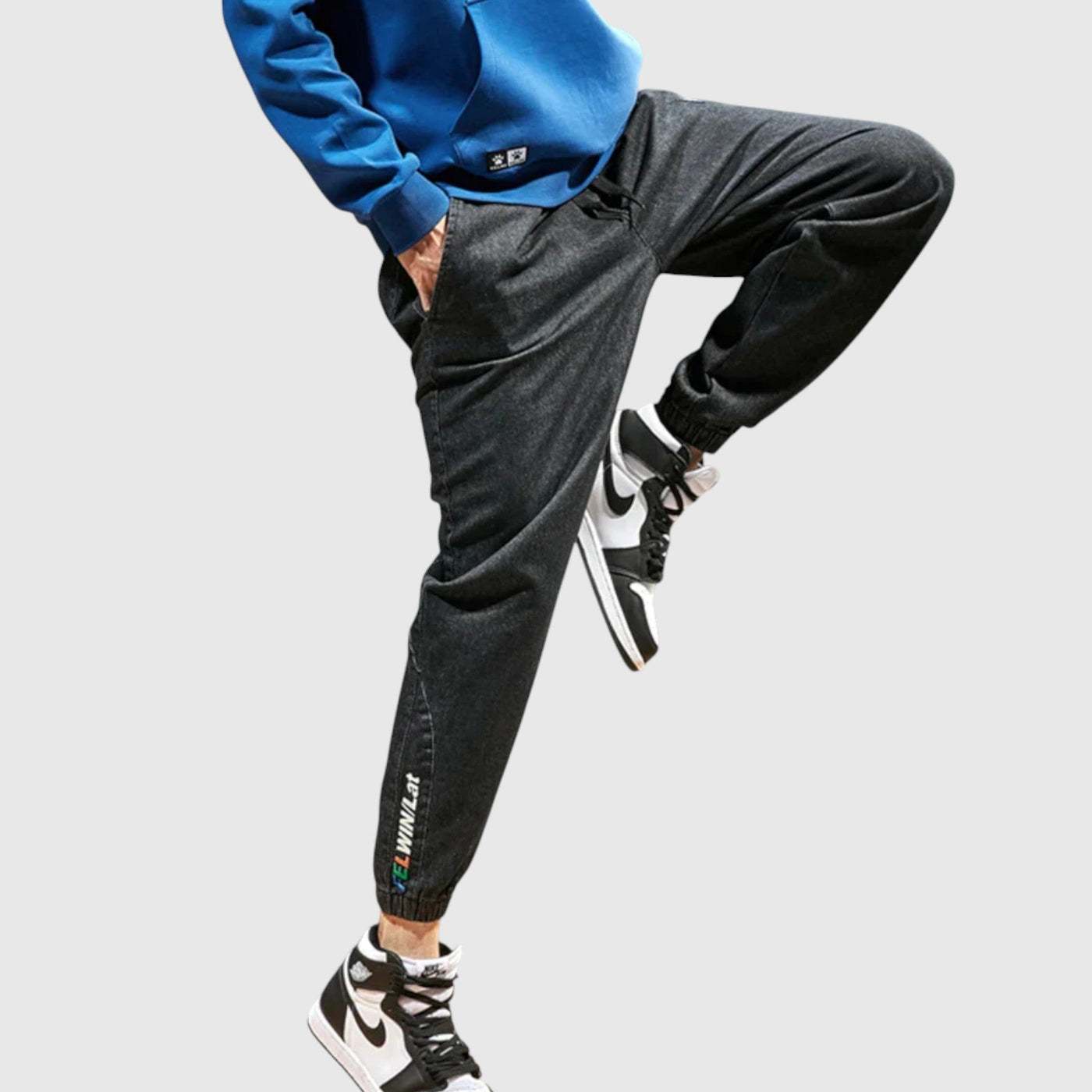 Елегантни дънкови джогър панталони