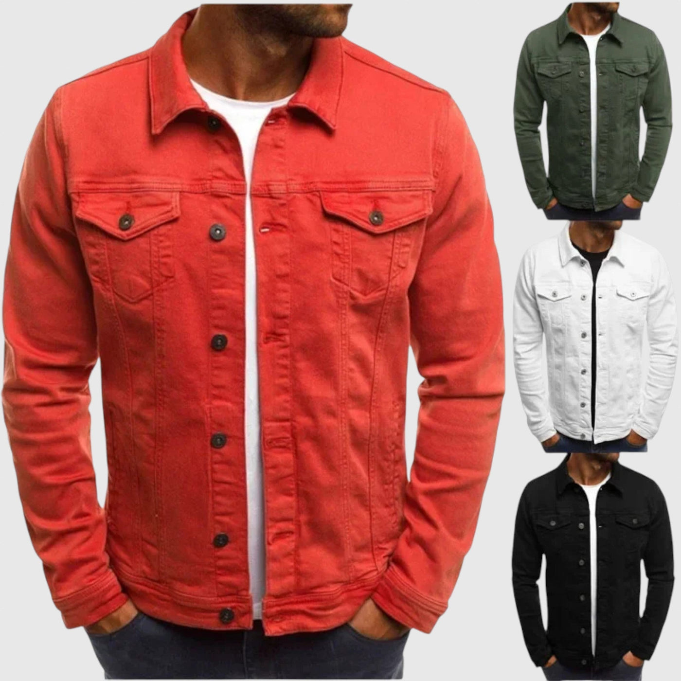 Брайън - Мъжко дънково яке