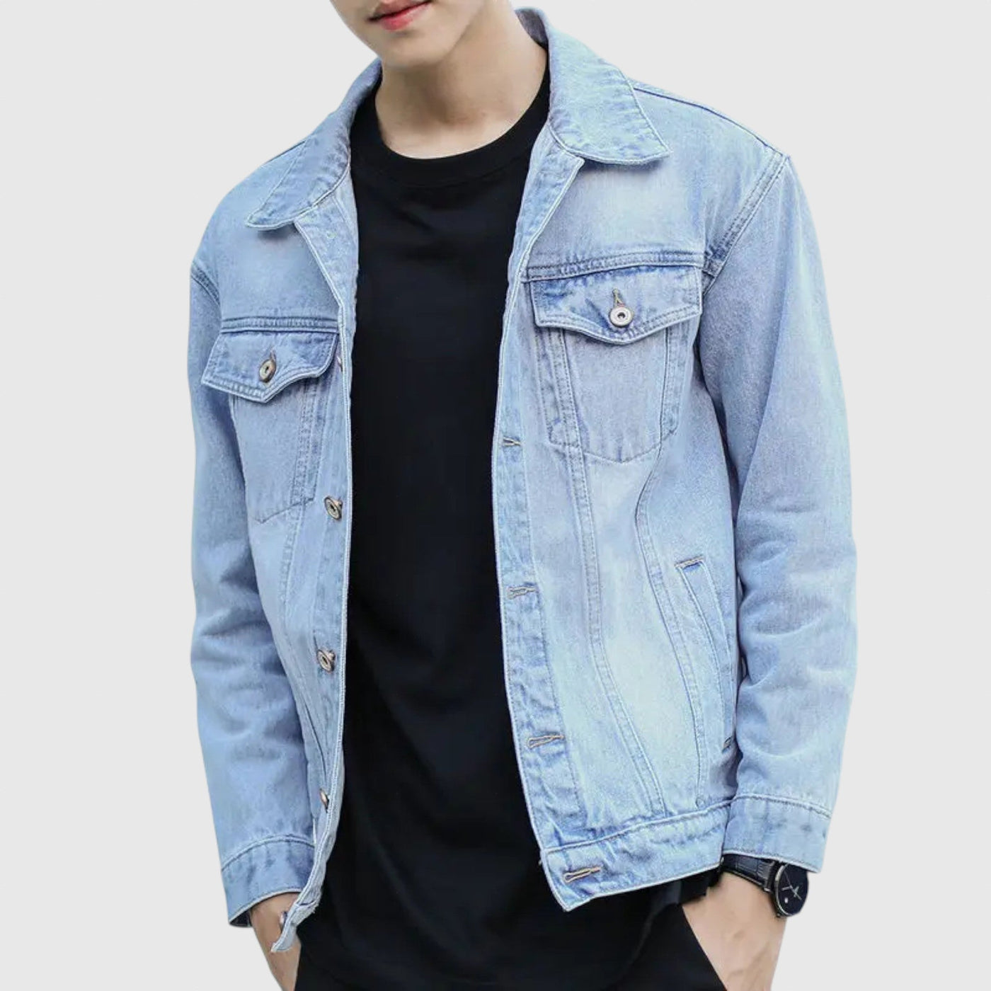 Тихомир- Мъжко дънково яке