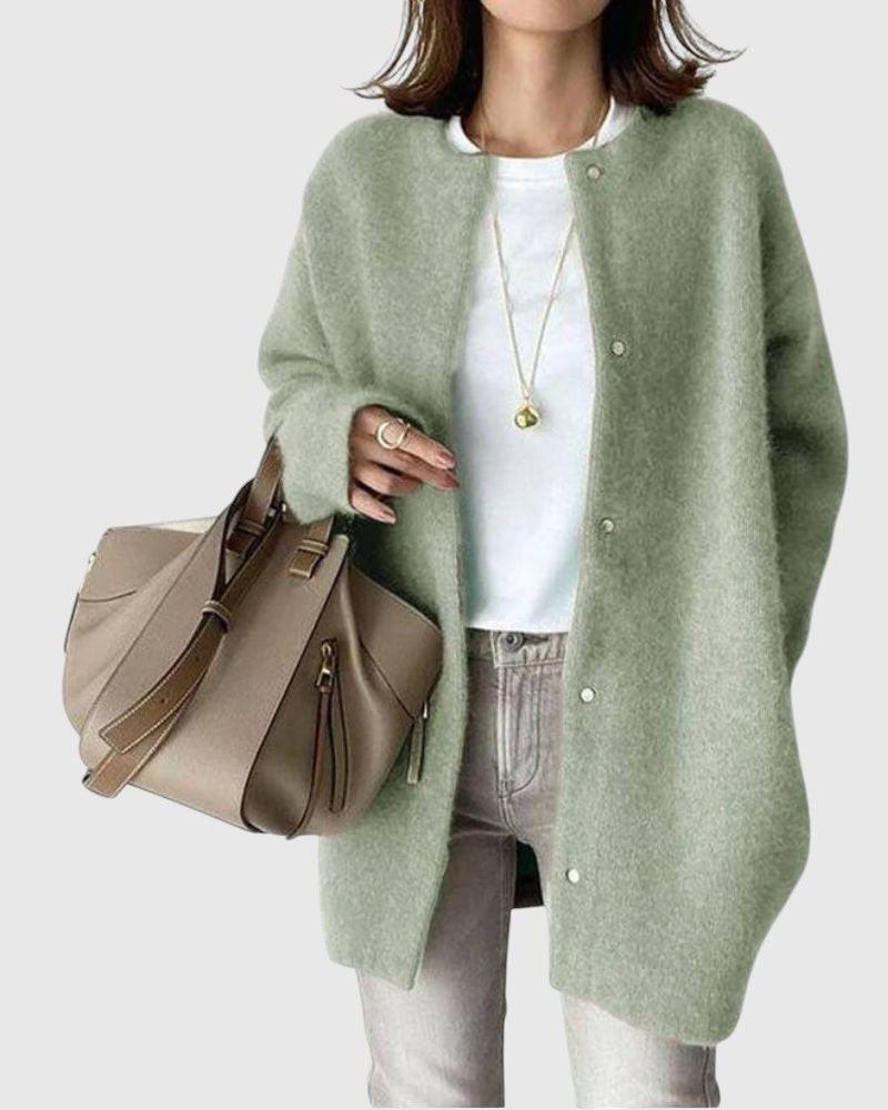 Джули – Минималистичен удължен жилетка