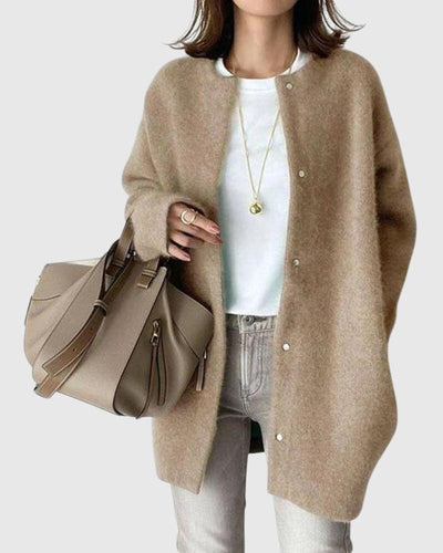 Джули – Минималистичен удължен жилетка