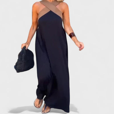 Сиена - Рокля с Кръстосан Деколте