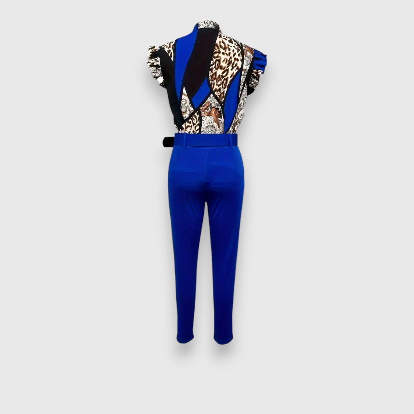 Комплект от два елемента с модерен леопардов десен