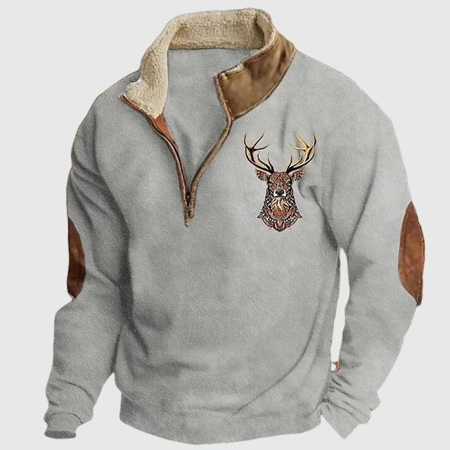 Джак - Удобен суитшърт с цип