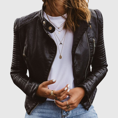 Анаис - Елегантно кожено яке