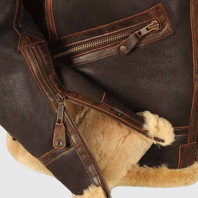 LIBUŠE – Класическо пилотско яке